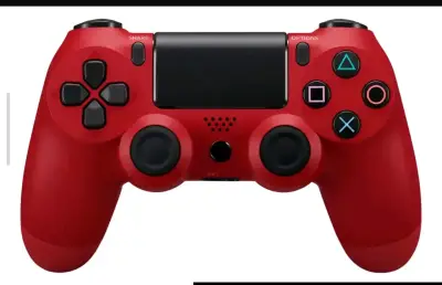 Control inalámbrico rojo para PlayStation 4 - miniatura 2