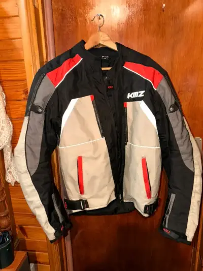 Chaqueta de moto KMZ con protecciones - miniatura 3