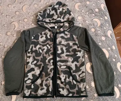 Chaqueta polar camuflaje para niño - miniatura 1