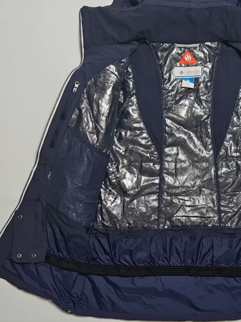 Chaqueta Columbia impermeable azul para mujer - 3
