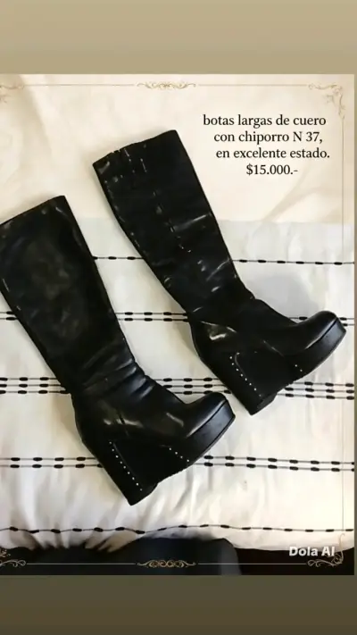 Botines morados Via Uno en excelente estado - miniatura 3