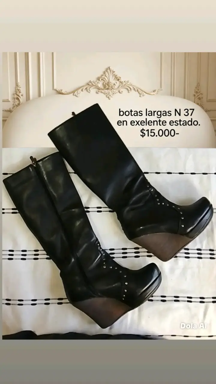 Botines morados Via Uno en excelente estado - 5