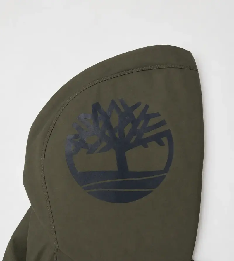 Chaqueta impermeable verde Timberland para hombre - 3