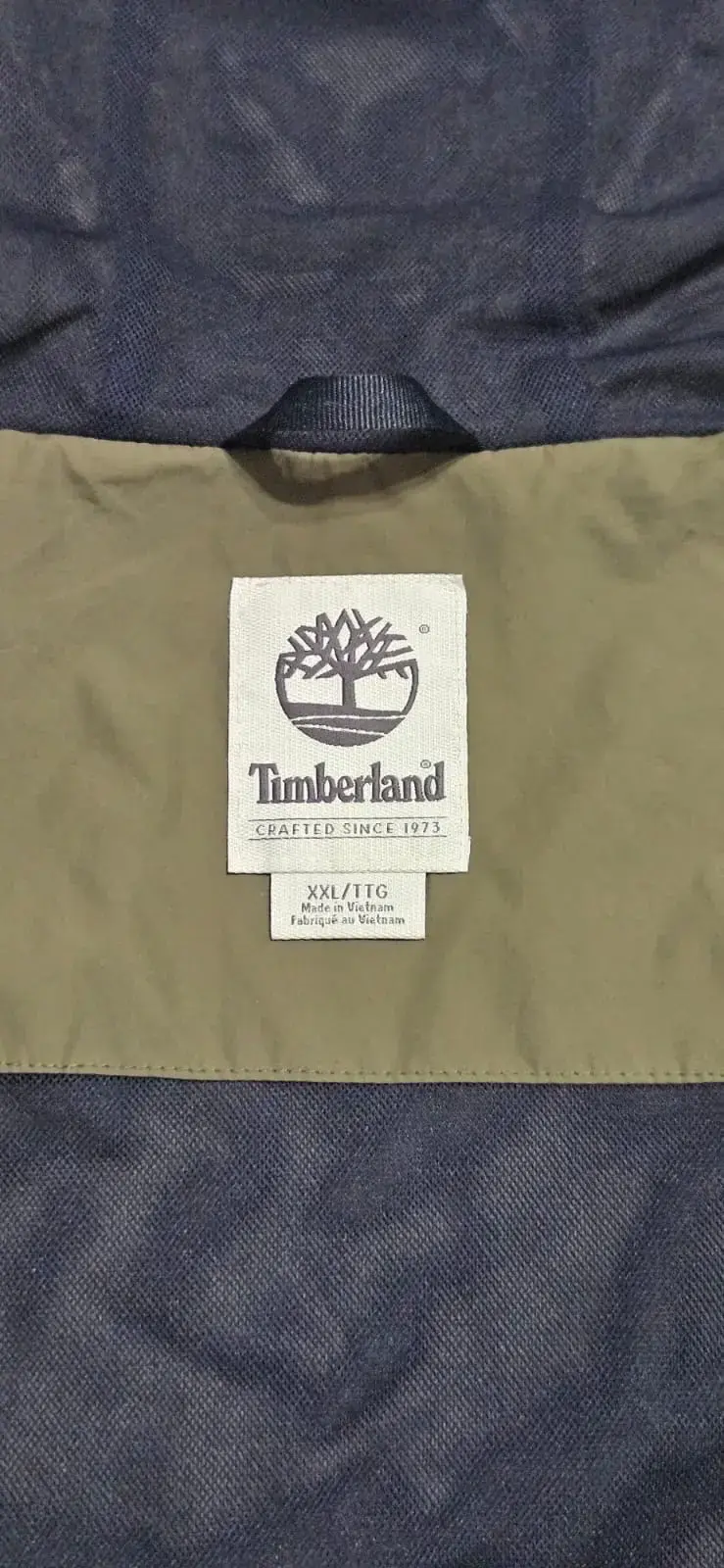 Chaqueta impermeable verde Timberland para hombre - 4