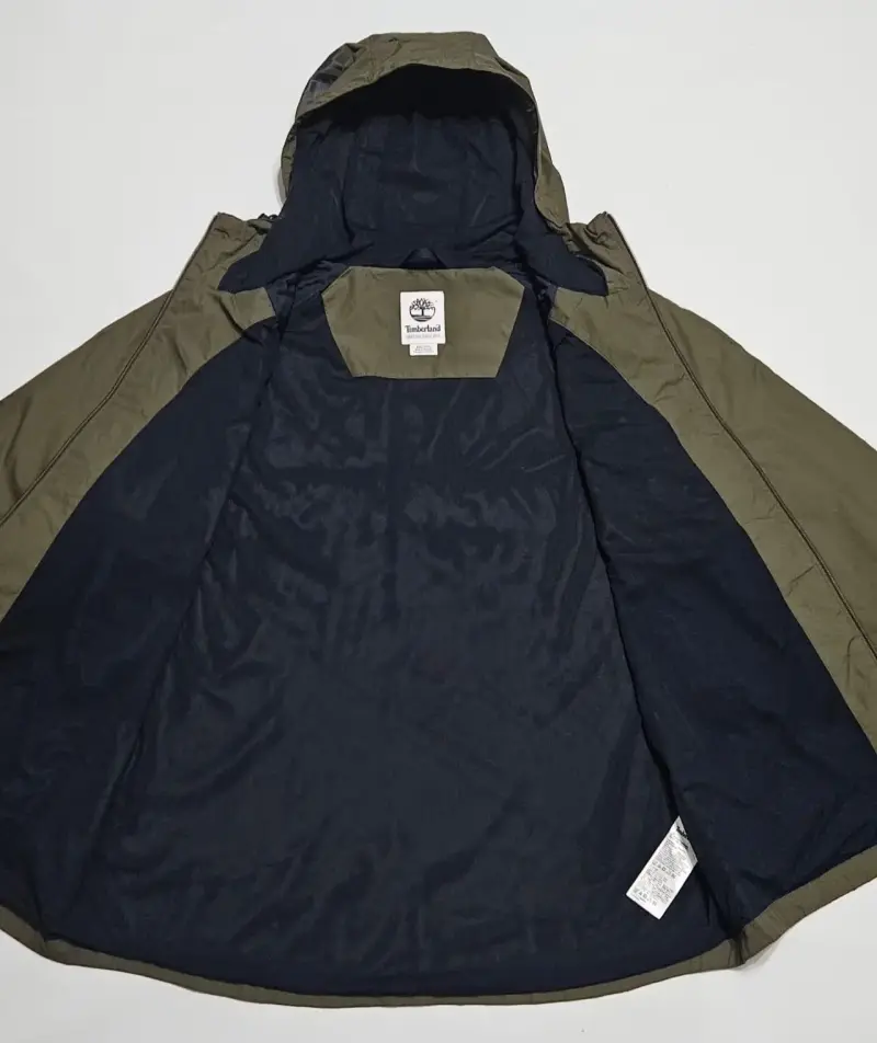 Chaqueta impermeable verde Timberland para hombre - 5