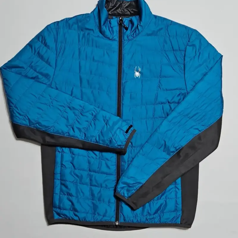 Chaqueta acolchada azul para hombre marca Spyder - 2