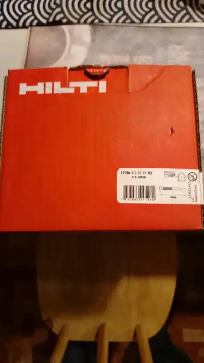 Clavos de fijación Hilti X-C 39 G3mx 1200 unidades - miniatura 1