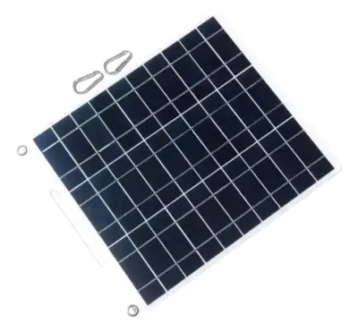 Panel solar portátil monocristalino 100W - miniatura 1