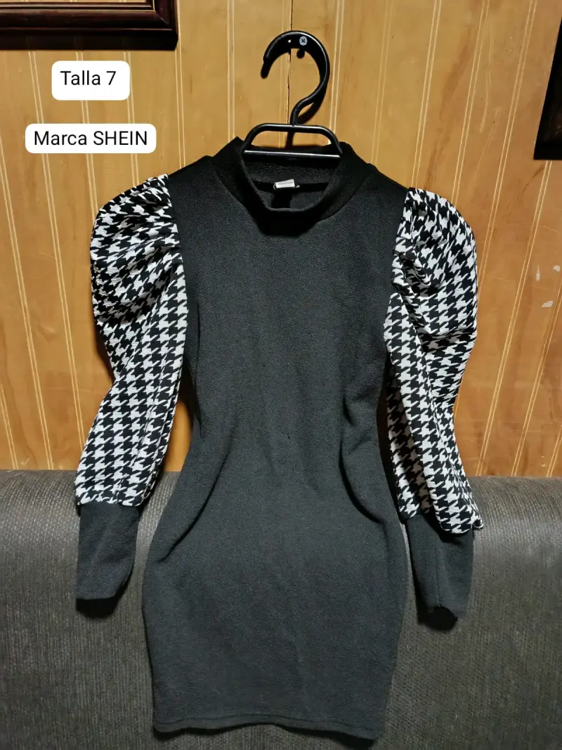 Vestido Shein manga larga talla 7 - 4