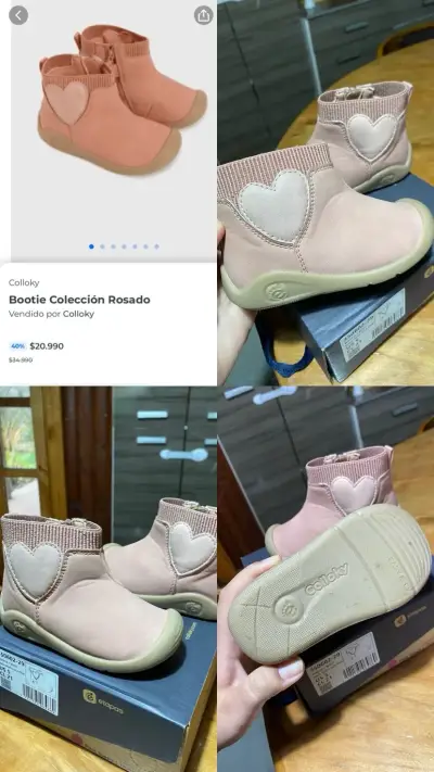 Bootie rosada Colloky n21 - miniatura 3