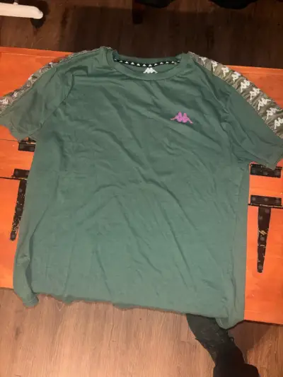 Polera verde Kappa L - miniatura 1