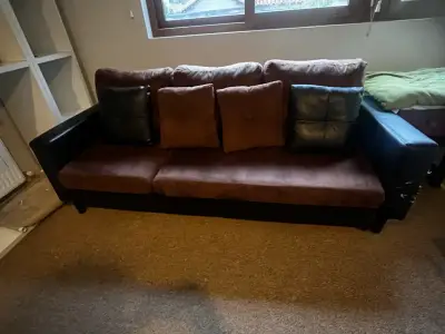 Sofa 3 cuerpos para reparar - miniatura 1