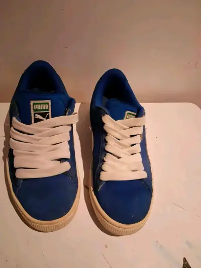 Zapatillas deportivas azules Puma suede talla 36 - miniatura 1