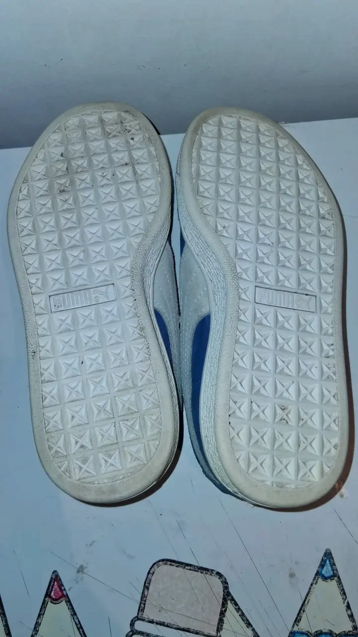Zapatillas deportivas azules Puma suede talla 36 - 3