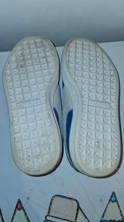 Zapatillas deportivas azules Puma suede talla 36 - miniatura 3