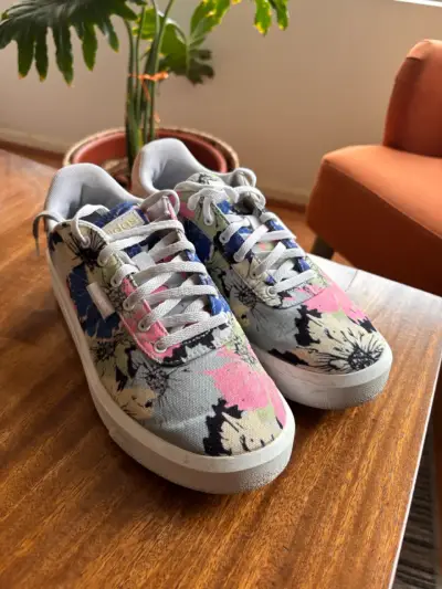 Zapatillas deportivas estampadas para mujer - miniatura 1