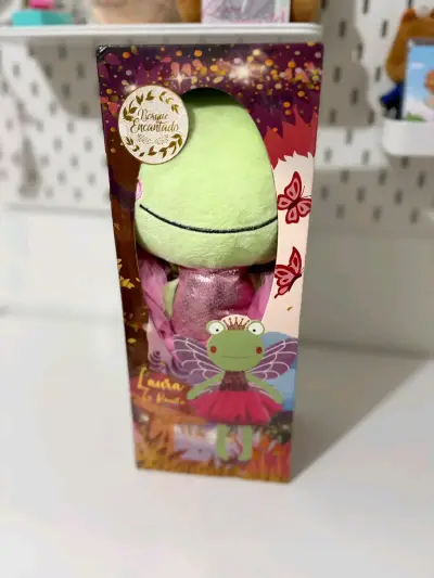 Peluche Rana con Vestido Rosa Bosque Encantado - miniatura 3
