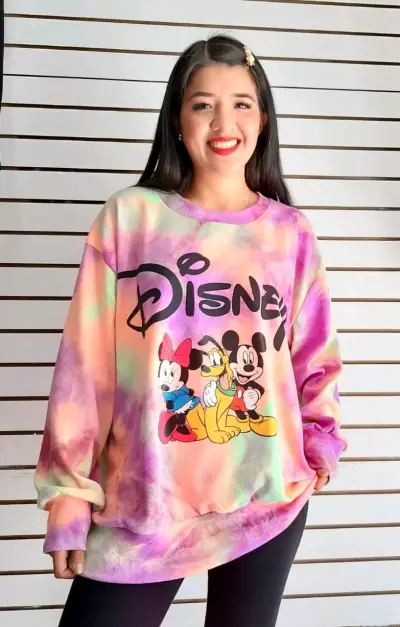 Polerón Disney Mickey Mouse para mujer - miniatura 3