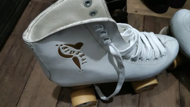 Patines de cuatro ruedas blancos Ideal - 2