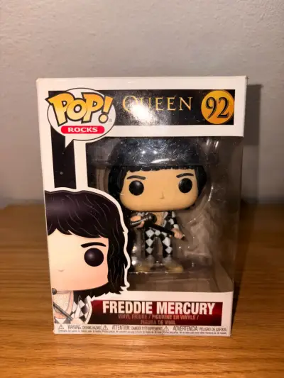 Figura Funko Pop Freddie Mercury Queen 92 - miniatura 1