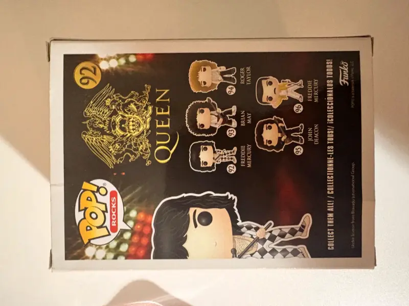 Figura Funko Pop Freddie Mercury Queen 92 - 3