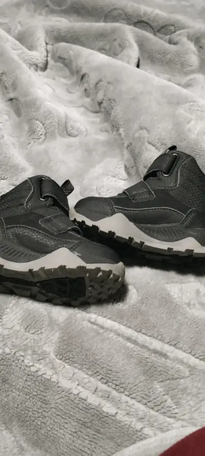 Botas impermeables negras para niños - miniatura 1