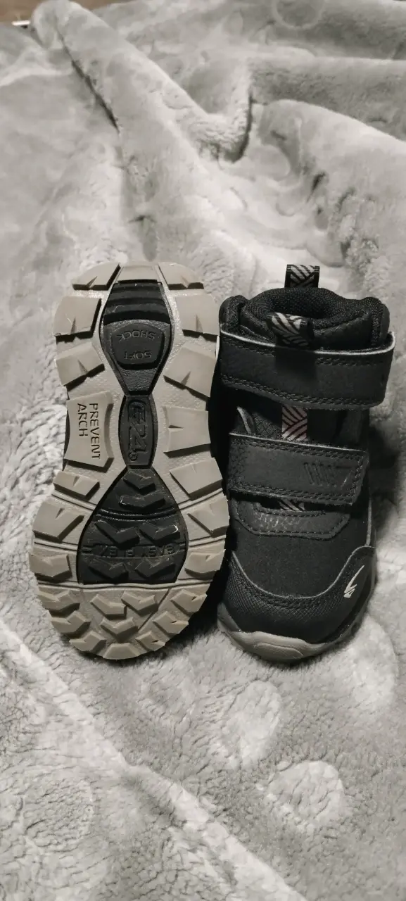 Botas impermeables negras para niños - 2