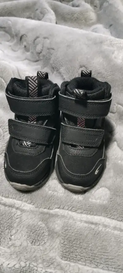Botas impermeables negras para niños - miniatura 6