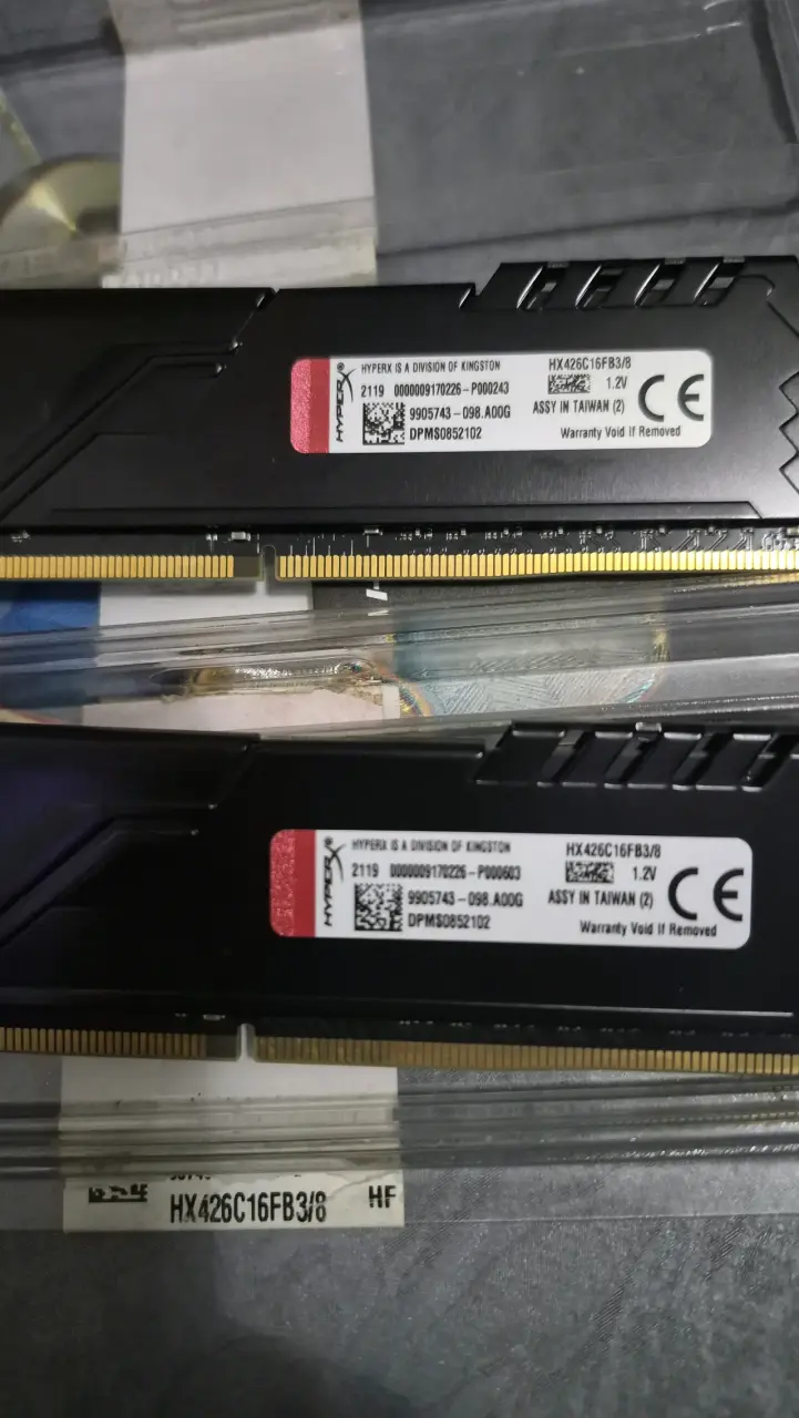 Memoria RAM HyperX Fury DDR4 8GB - 1