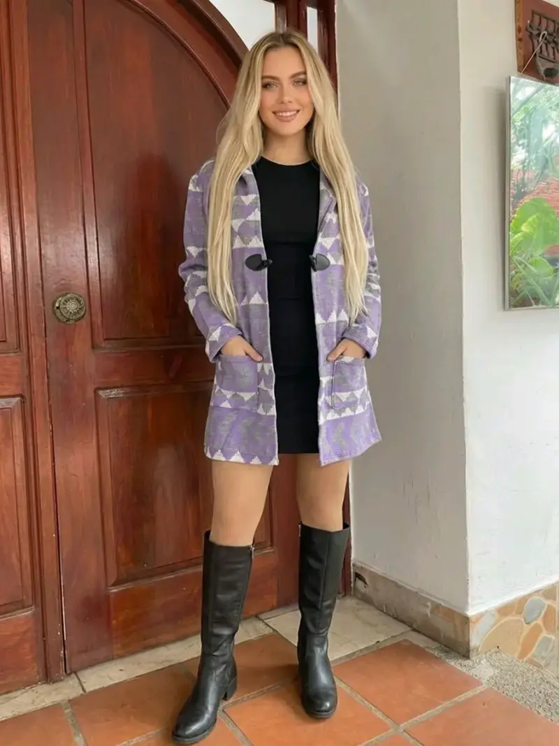 Sweaters de punto tejido con diseño  para mujer - 3