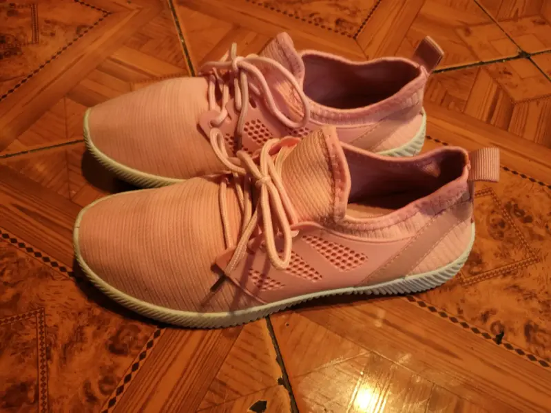 Zapatillas deportivas rosadas talla 40 - 2