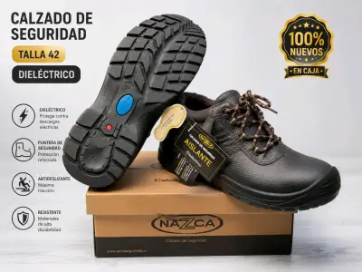 Zapatos de seguridad dieléctricos talla 42 Nazca - miniatura 1