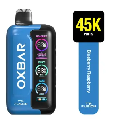 Vapeador Oxbar Tri-Fusion Blueberry Raspberry 45K Puffs - miniatura 2