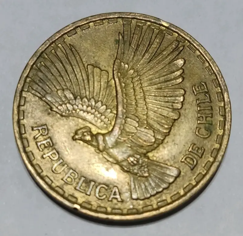 Moneda chilena de 10 centésimos 1961 - 2
