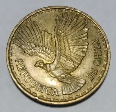 Moneda chilena de 10 centésimos 1961 - miniatura 2
