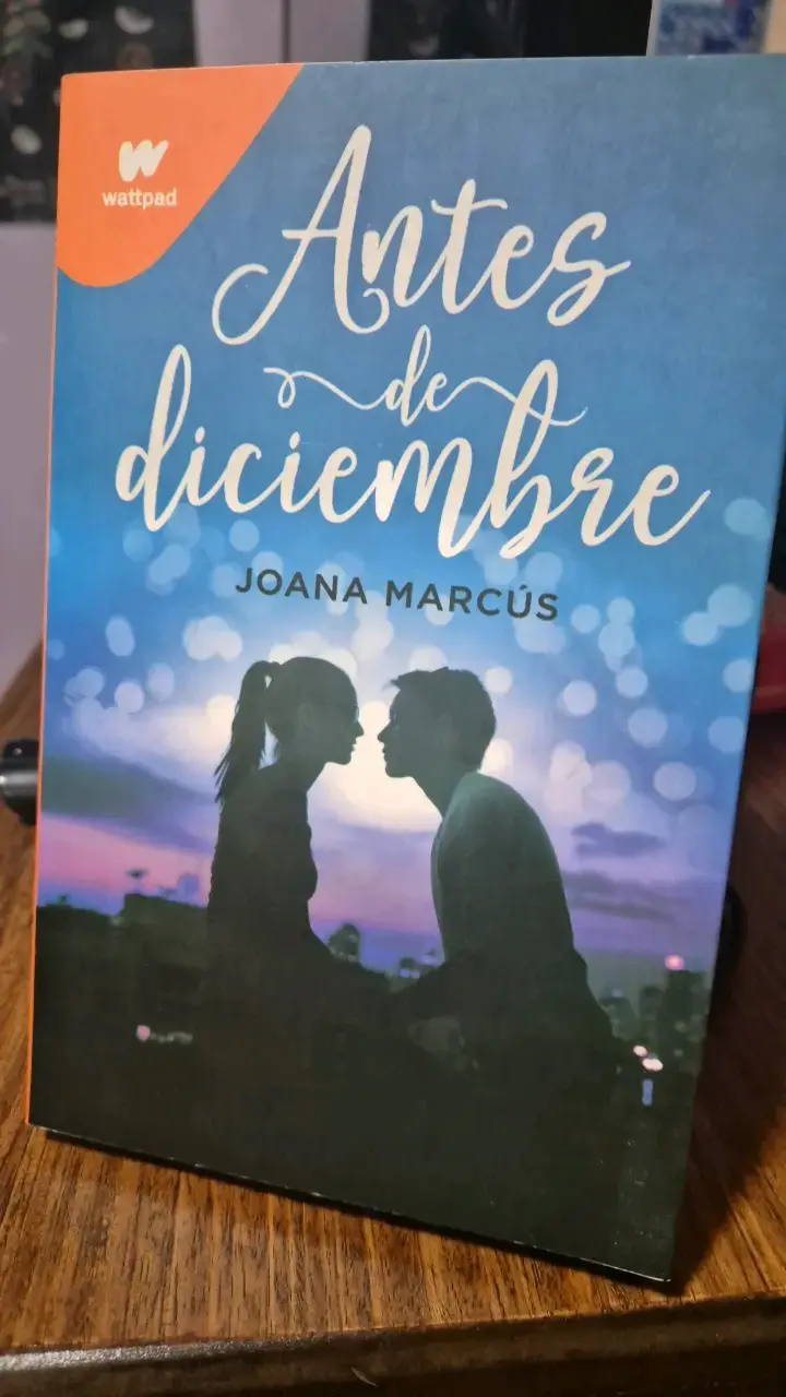 Libro 'Antes de Diciembre' de Joana Marcús
