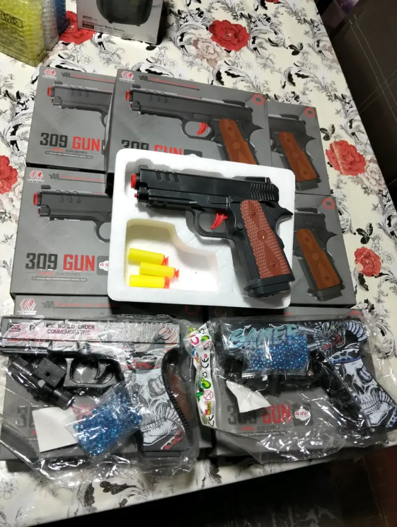 Pistola de juguete con dardos de espuma 309 Gun - 3