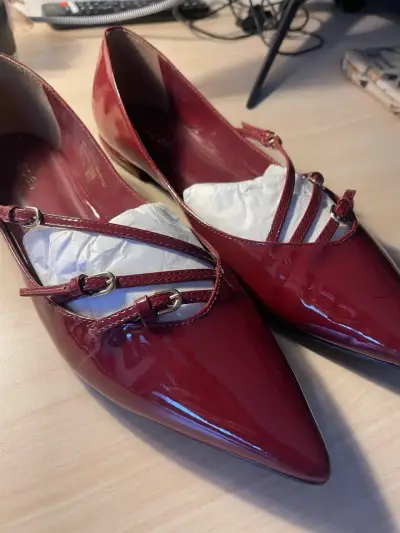 Zapatos GACEL Charol vino - miniatura 1
