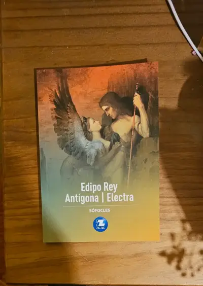Libro Edipo Rey Antígona Electra de Sófocles - miniatura 1