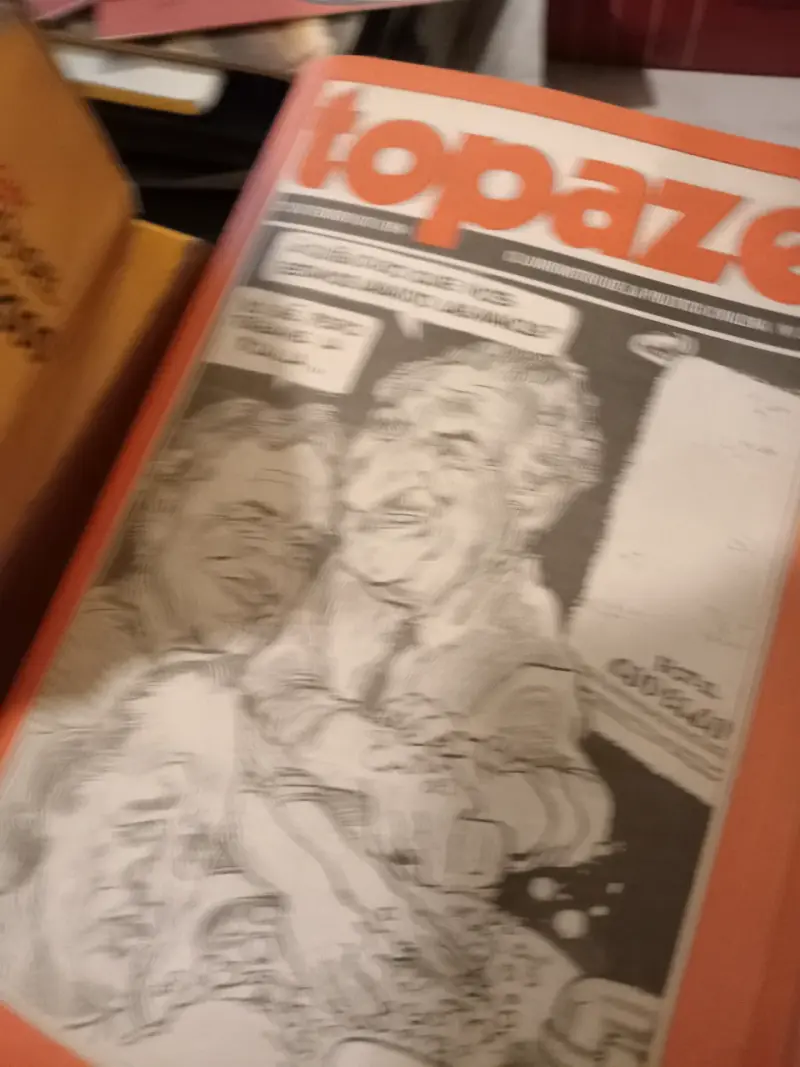 Revistas Topaze antiguas colección política chilena - 1