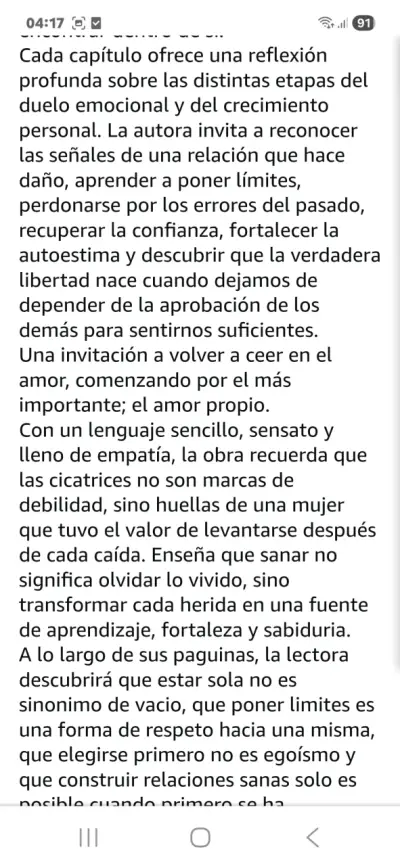 Libro 'Las Cicatrices del Amor También Florecen' en Español - miniatura 2