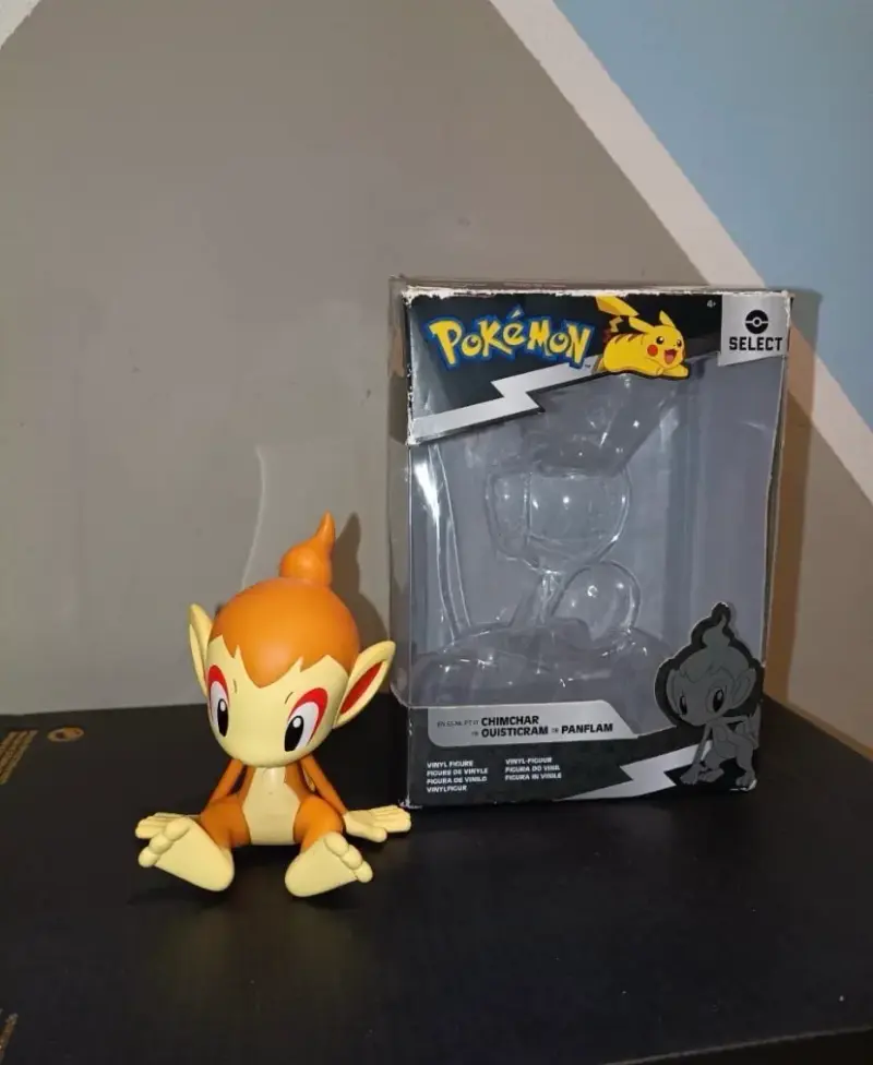 Figura de vinilo Chimchar Pokémon con caja - 1