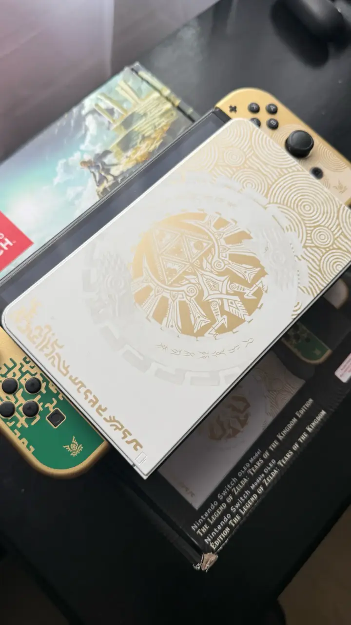Nintendo Switch Oled Edición Zelda + Micro SD 256 - 1