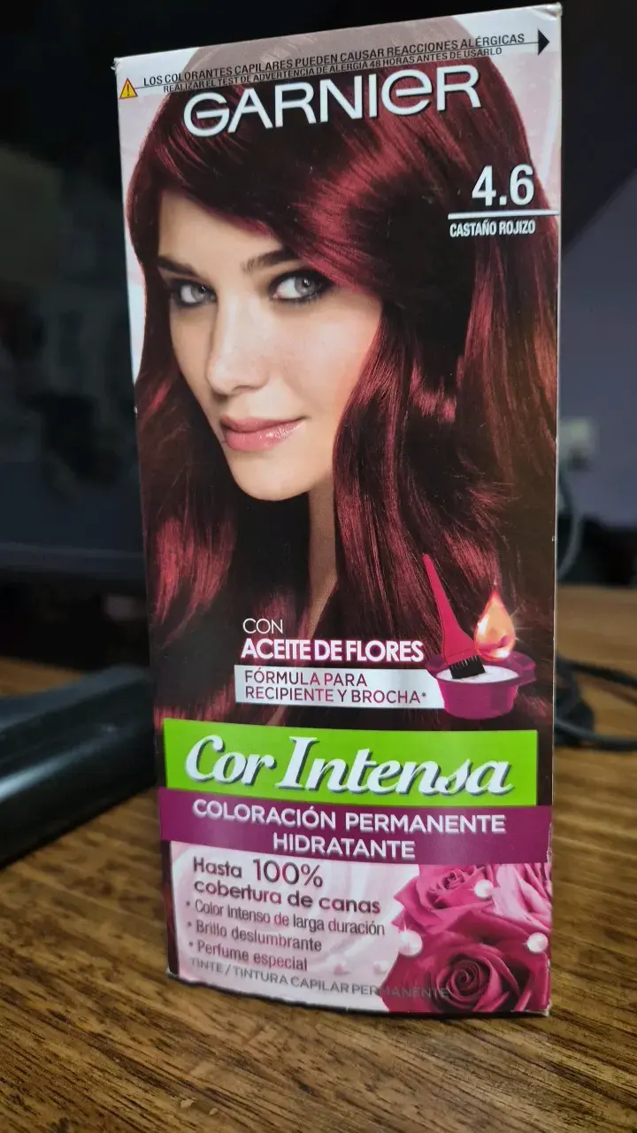 Tintura para el Cabello Color Roja 4.6