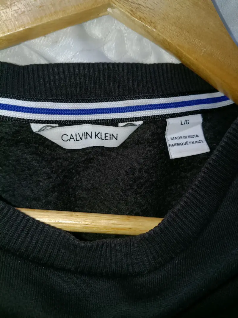 Polerón negro Calvin Klein para hombre - 2