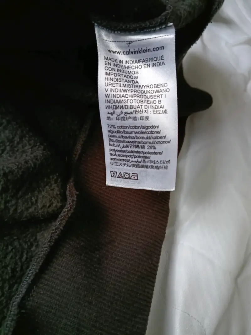 Polerón negro Calvin Klein para hombre - 3