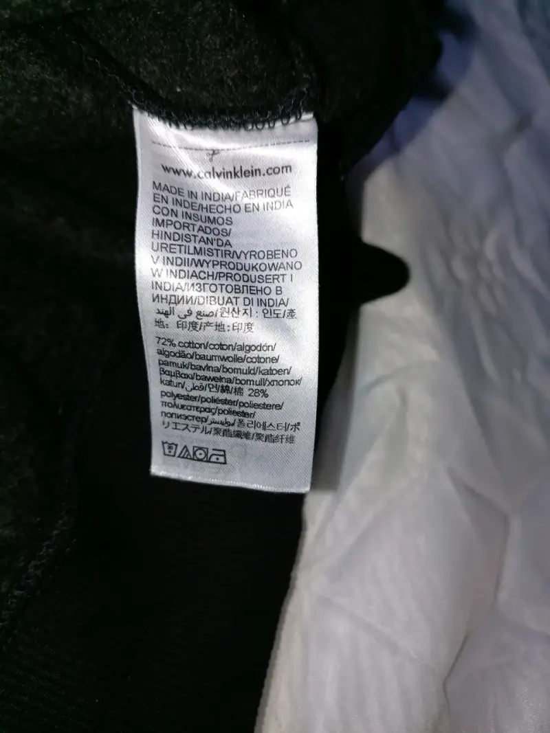 Polerón negro Calvin Klein para hombre - 5