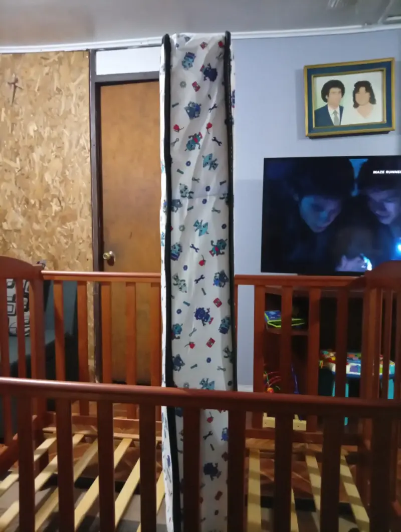 Cuna de madera para bebé con colchón - 6