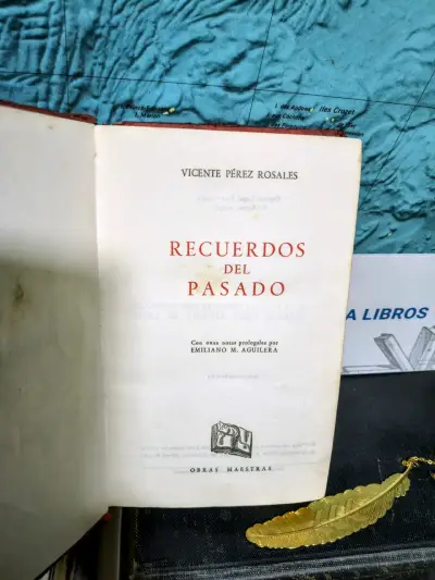 Libro Recuerdos del Pasado de Vicente Pérez Rosales - miniatura 2