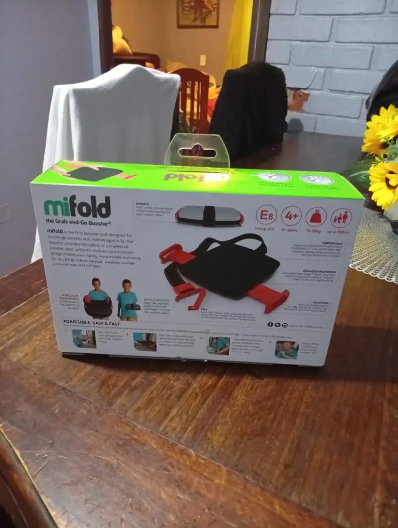 Asiento elevador portátil para niños Mifold - 2
